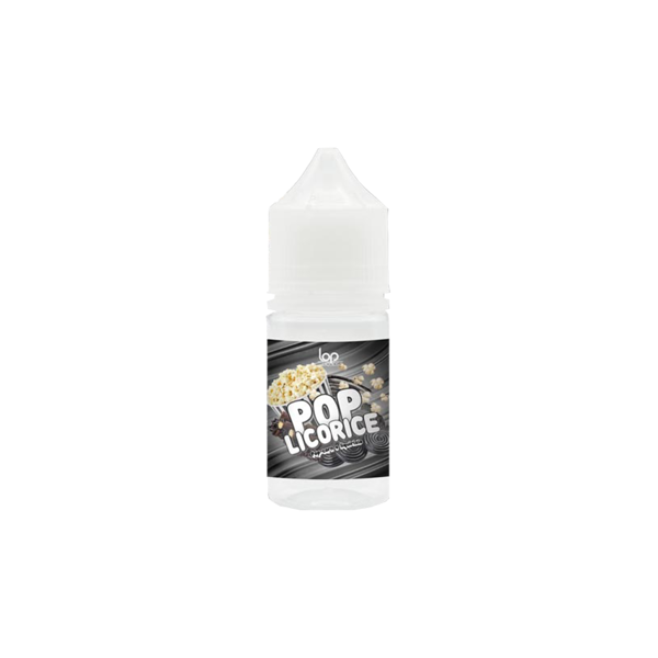 lop pop licorice aroma mini shot 10ml pop corn liquirizia