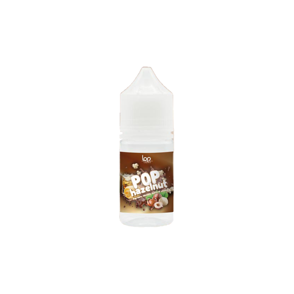 lop pop hazelnut aroma mini shot 10ml pop corn nocciola burro whisky