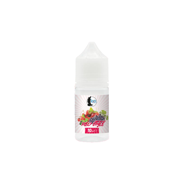 lop red style aroma mini shot 10ml frutti rossi uva menta