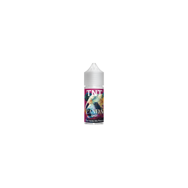 tnt vape panda animals liquido shot 25ml the verde pesca