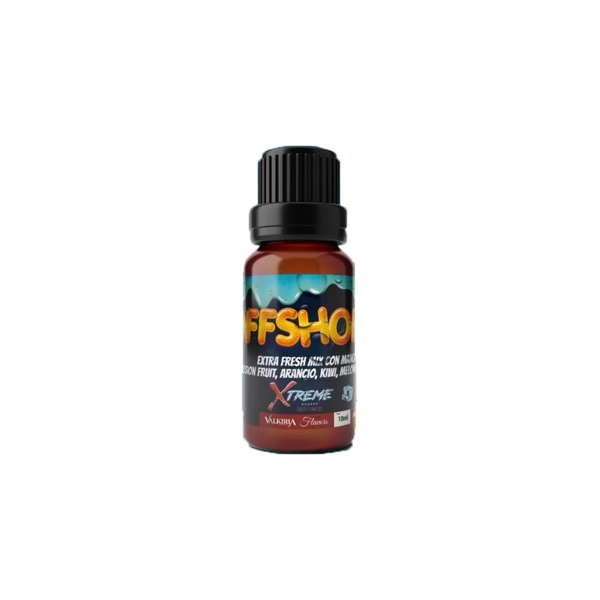 valkiria offshore xtreme aroma concentrato 10ml mango passion fruit arancio kiwi melone ghiaccio