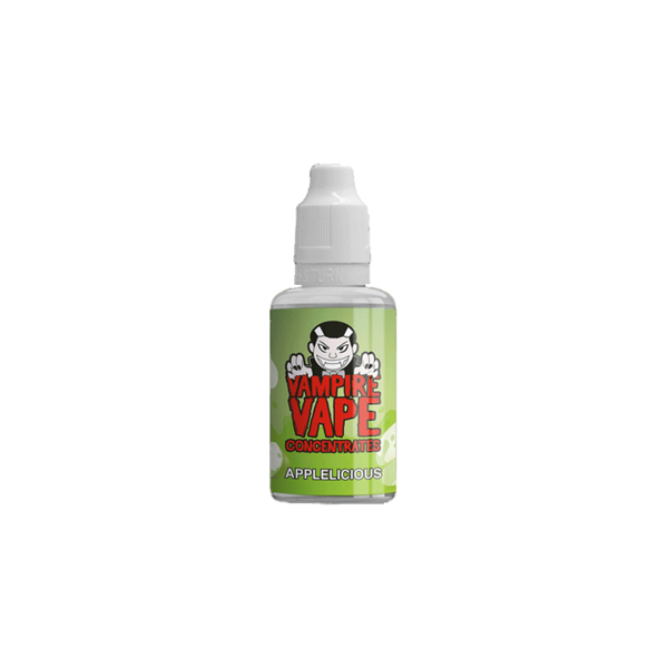 vampire vape applelicious aroma concentrato 30ml mela verde