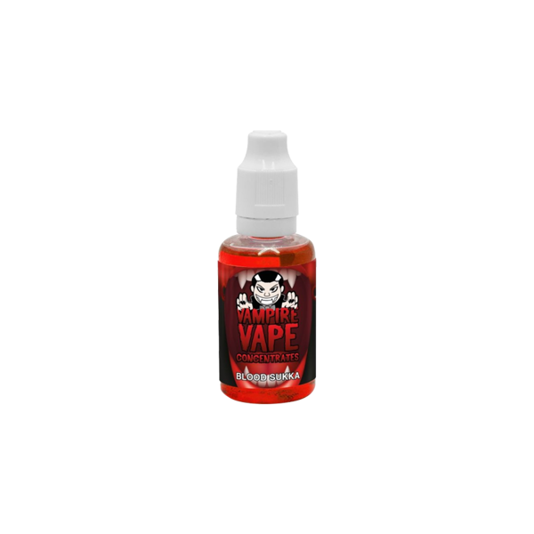 vampire vape blood sukka aroma concentrato 30ml ciliegia frutti rossi eucalipto anice mentolo