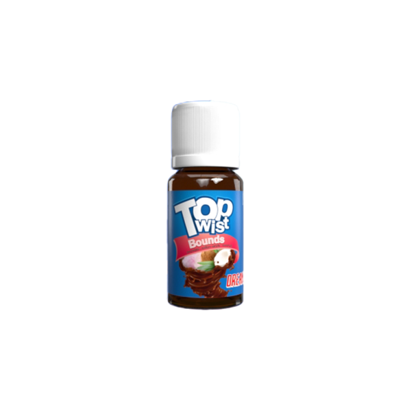 dreamods bounds top twist aroma concentrato 10ml cioccolato zucchero filato cocco