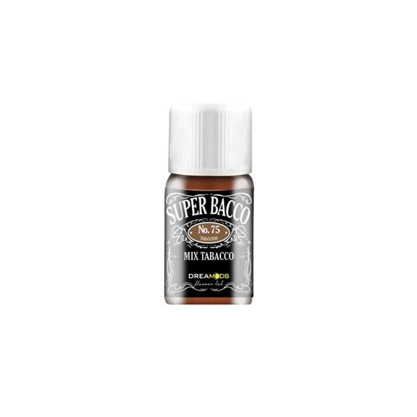 dreamods super bacco n. 75 aroma concentrato 10ml tabacco