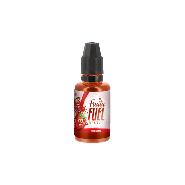 maison fuel france the red oil fruity fuel aroma concentrato 30ml fragola melograno