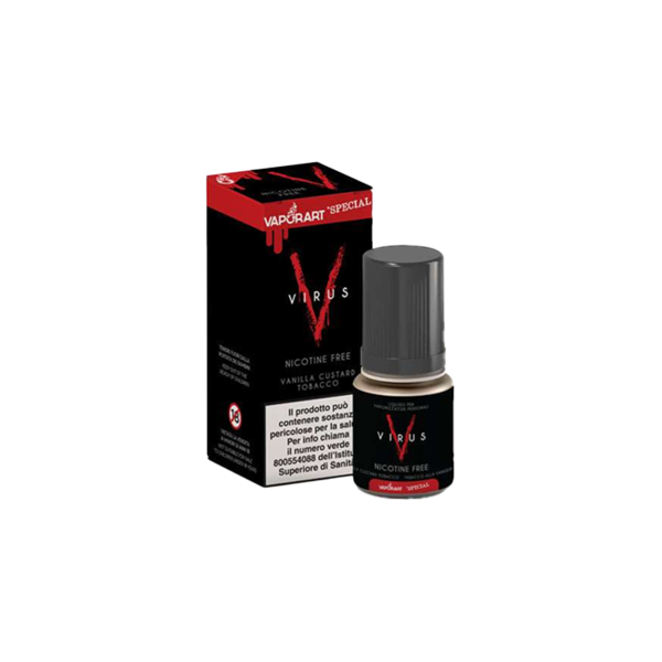 vaporart tabacco vaniglia (virus) liquido pronto 10ml