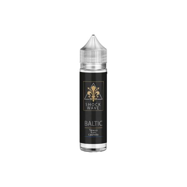 shock wave baltic liquido shot 20ml tabacco burro caramello