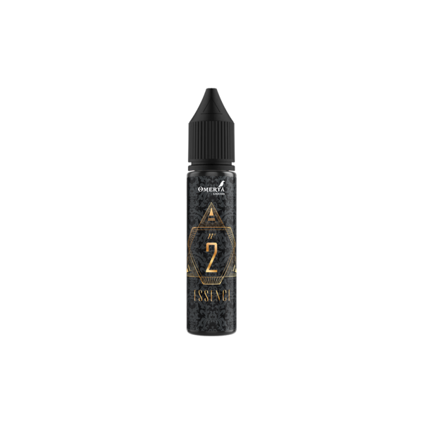 omerta liquids essence n.2 premium omerta aroma mini shot 10ml burro d'arachidi nocciola caramello