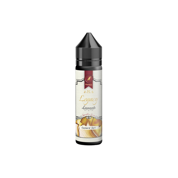 omerta liquids leonardo legacy omerta liquido shot 20ml crema pasticcera noce moscata