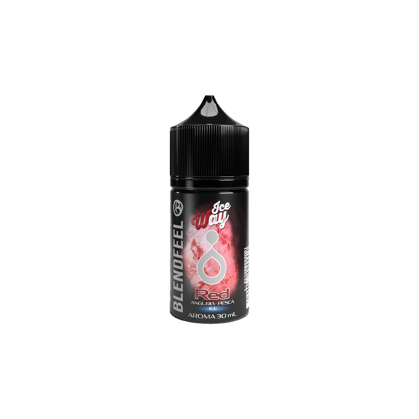 blendfeel red ice way liquido shot 30ml pesca anguria ghiaccio