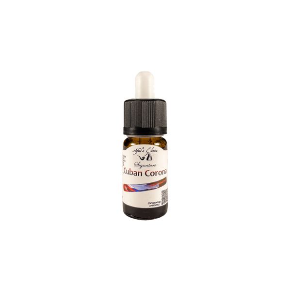 azhad's elixirs cuban corona aroma concentrato 10ml tabacco