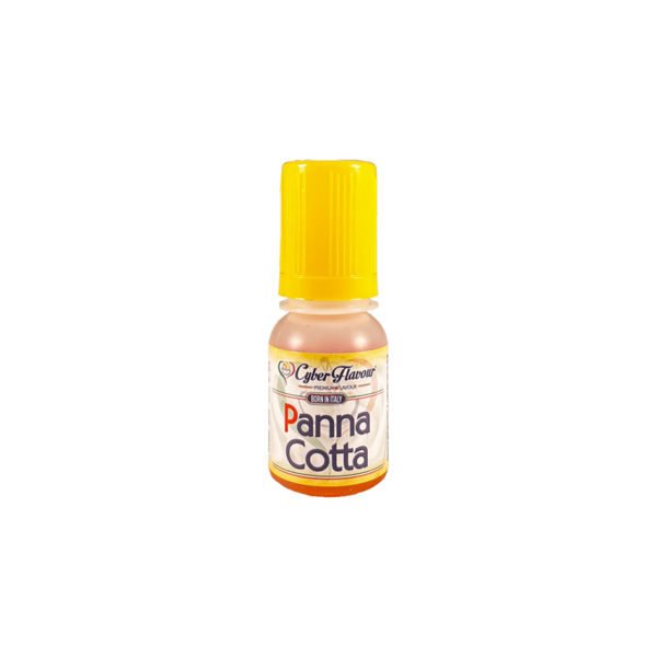 cyber flavour panna cotta aroma concentrato 10ml latte fragola