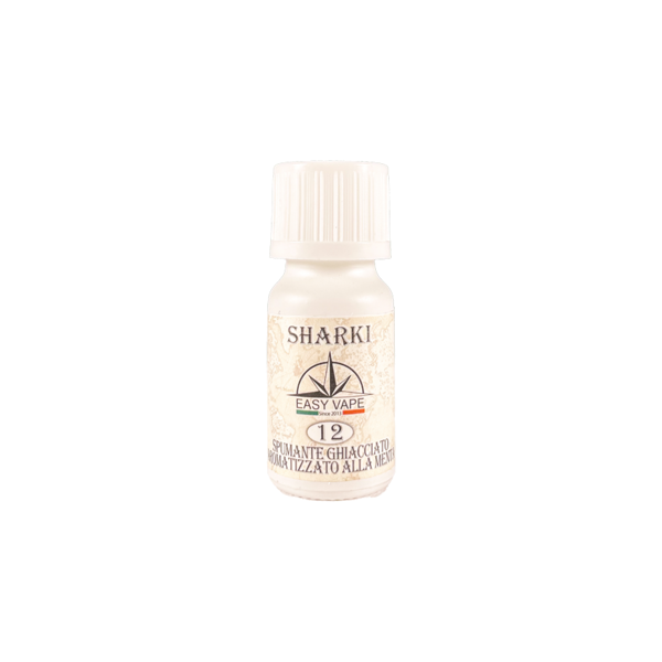 easy vape sharki n.12 aroma concentrato 10ml prosecco menta ghiaccio