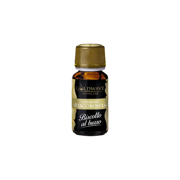 goldwave biscobontà aroma concentrato 10ml biscotto burro