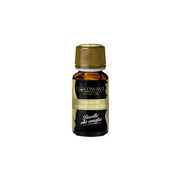 goldwave vanigliotto aroma concentrato 10ml biscotto crema vaniglia