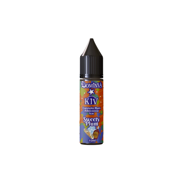 iron vaper kiv sweety plum dominus aroma mini shot 10ml cannolo rum albicocca ghiaccio