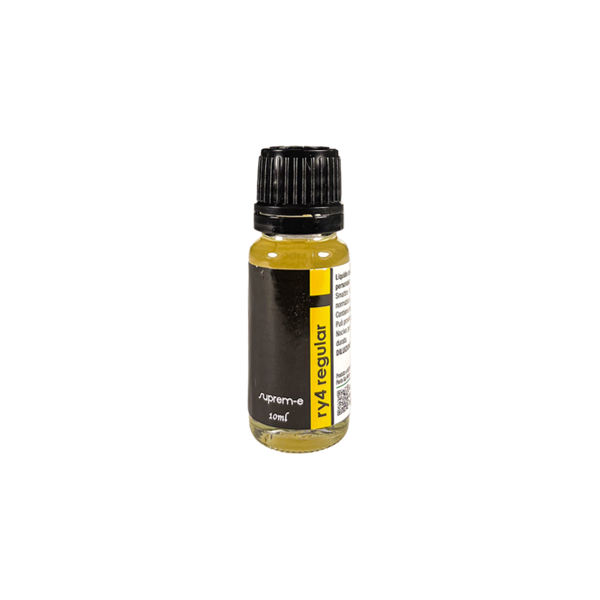 suprem-e ry4 regular black line aroma concentrato 10ml tabacco zucchero caramello