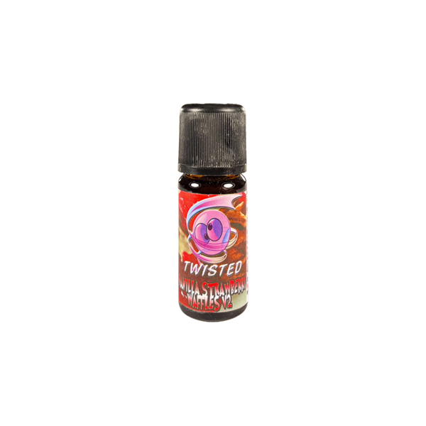 twisted vaping vanilla strawberry waffles v2 10ml waffel fragola gelato