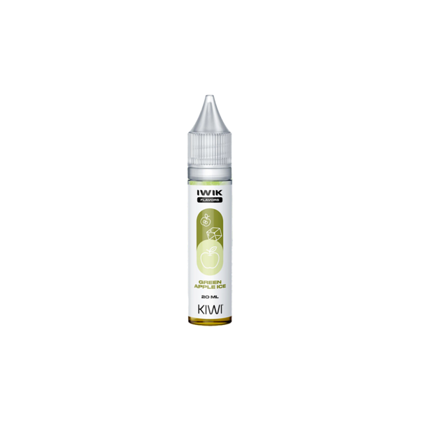 kiwi vapor green apple ice iwik flavors kiwi liquido shot 20ml mela verde ghiaccio