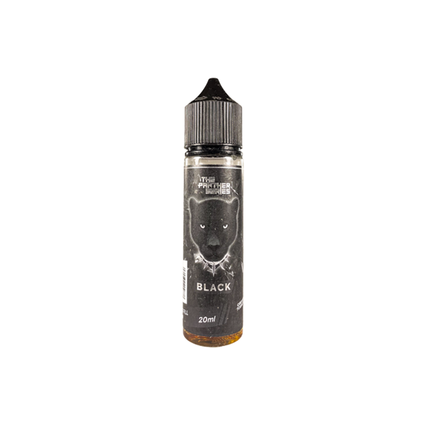 dr. vapes black panther liquido shot 20ml tabacco vaniglia gelato turco