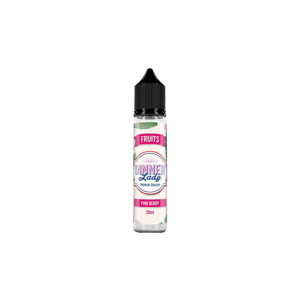 dinner lady pink berry liquido shot 20ml frutti di bosco agrumi