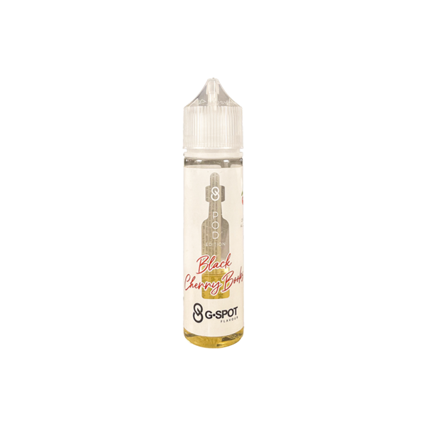 g-spot flavour black cherry boobs pod edition g-spot liquido shot 20ml amarena panna