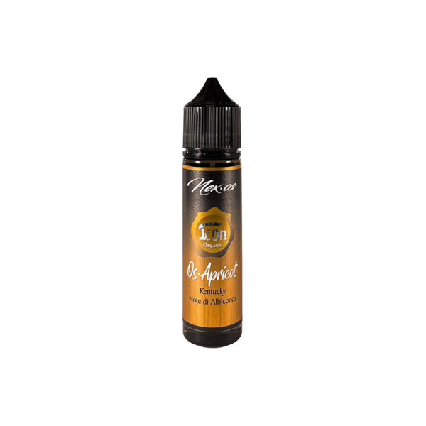 tob os apricot nex-os liquido shot 20ml tabacco kentucky albicocca