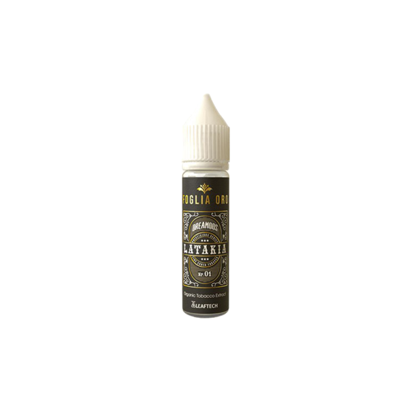 dreamods latakia foglia oro liquido shot 20ml tabacco