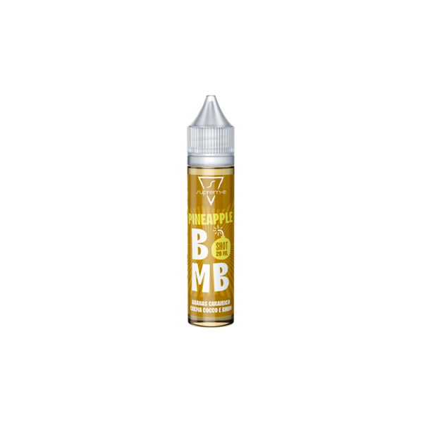 suprem-e pineapple bomb liquido shot 20ml ananas cocco vaniglia rum