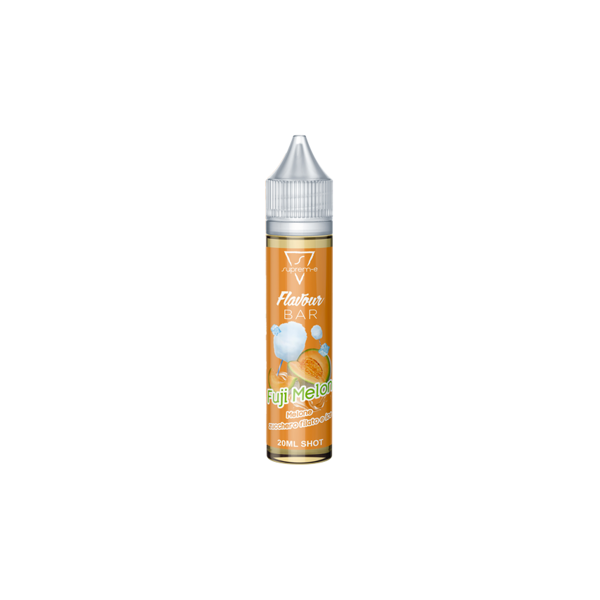 suprem-e fuji melon flavour bar liquido shot 20ml melone zucchero filato ghiaccio