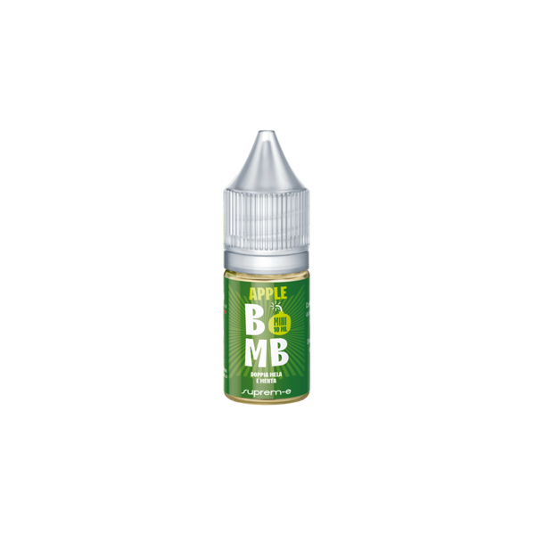 suprem-e apple bomb aroma mini shot 10ml doppia mela menta