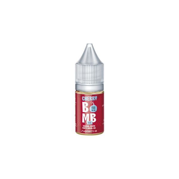 suprem-e cherry bomb ice bomb aroma mini shot 10ml ciliegia frutti rossi menta ghiaccio