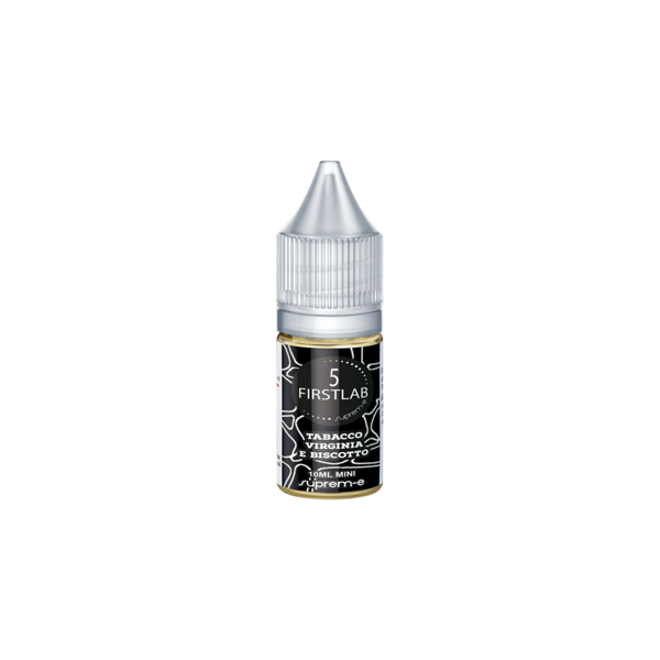 suprem-e first lab n. 5 aroma mini shot 10ml tabacco virginia biscotto