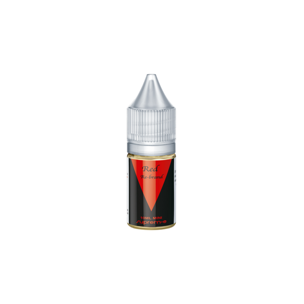 suprem-e red re-brand aroma mini shot 10ml tabacco kentucky virginia