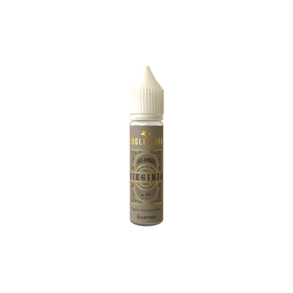 dreamods virginia foglia oro liquido shot 20ml tabacco