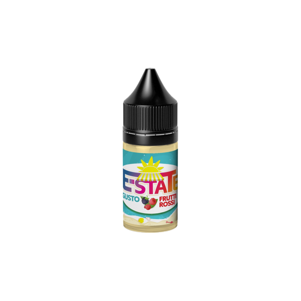 e-state flavors red fruits tea liquido shot 25ml the freddo frutti rossi