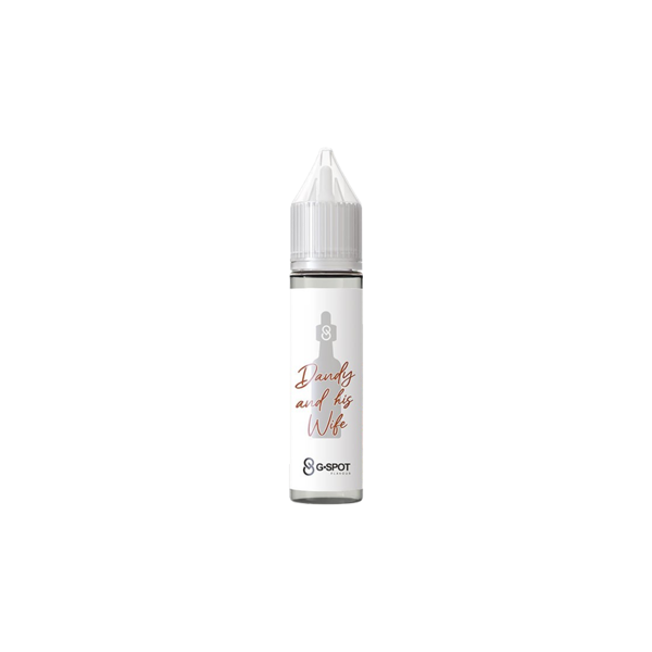 g-spot flavour dandy and his wife pod edition g-spot liquido shot 20ml tabacco whisky crema