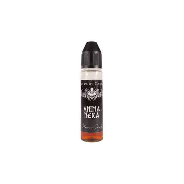 vapor cave anima nera liquido shot 20ml tabacco nero francese virginia cavendish