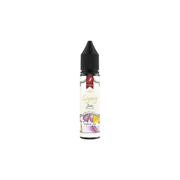 omerta liquids julia legacy omerta liquido shot 20ml crostata frutto passione ananas