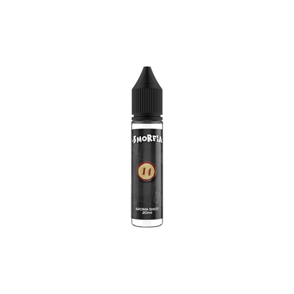 king liquid la smorfia n.14 aroma shot 20ml biscotto pasta frolla vaniglia crema nocciola