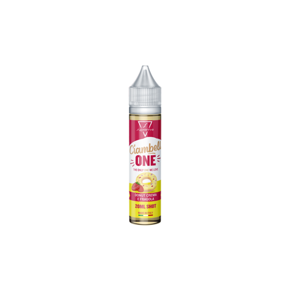 suprem-e ciambellone liquido shot 20ml ciambella crema fragola