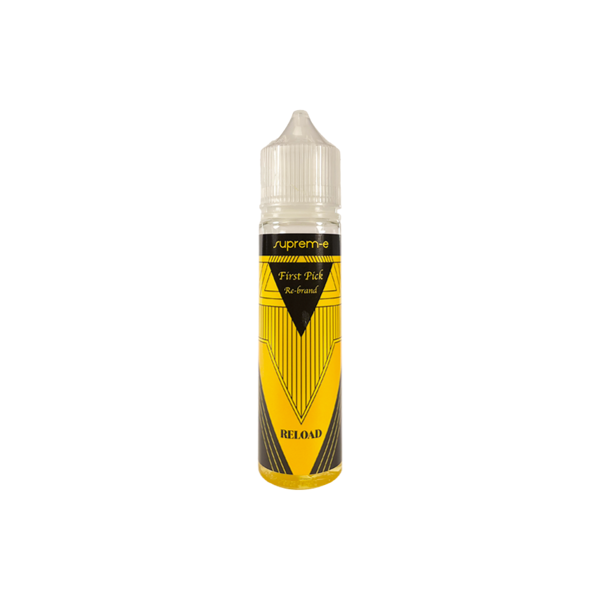 suprem-e first pick re-brand reload liquido shot 20ml tabacco virginia vaniglia zucchero