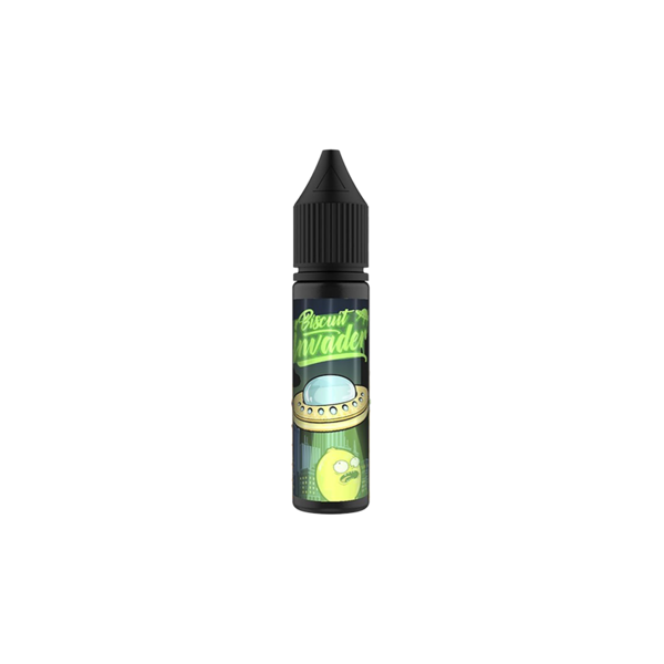 shake 'n' vape biscuit invader liquido shot 20ml biscotto crema limone