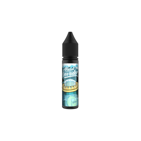 shake 'n' vape biscuit invader ice liquido shot 20ml biscotto crema limone ghiaccio