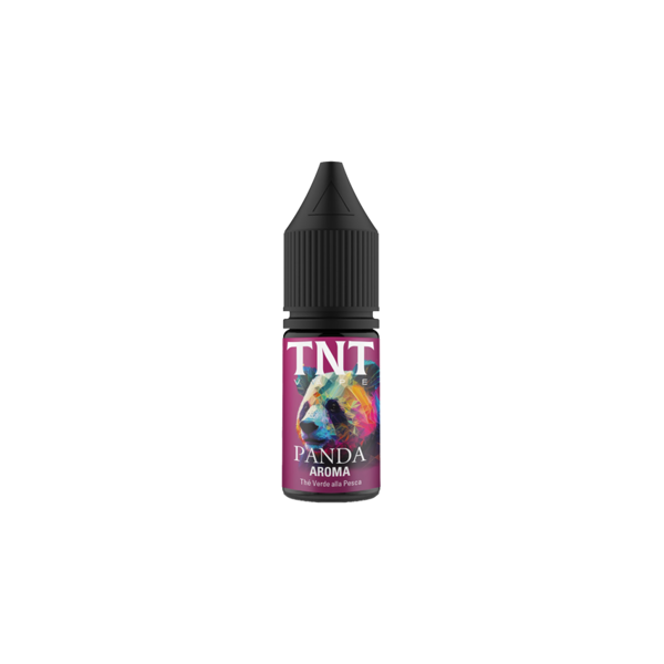 tnt vape panda animals aroma concentrato 10ml the verde pesca