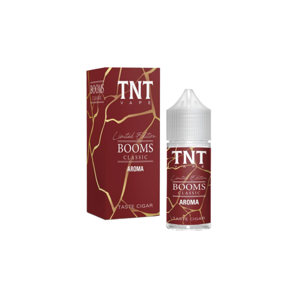 tnt vape booms classic limited edition aroma concentrato 30ml tabacco sigaro vaniglia