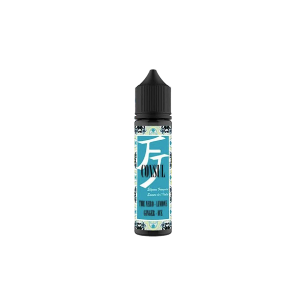 fj flavor juice consul liquido shot 20ml the nero zenzero lime ice