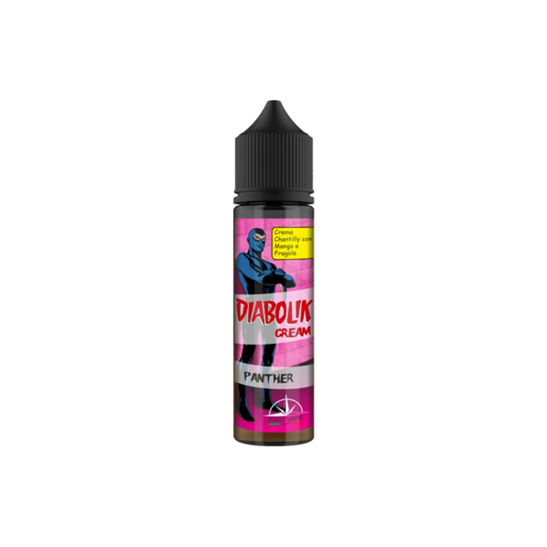 easy vape panther diabolik cream liquido shot 20ml crema chantilly mango fragola