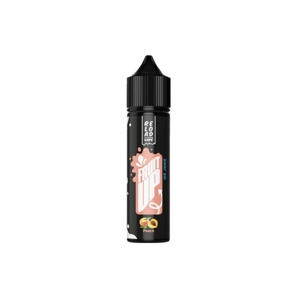 reload vape fruit up peach liquido shot 20ml pesca ice